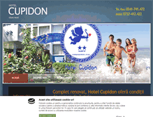 Tablet Screenshot of hotelcupidon.ro